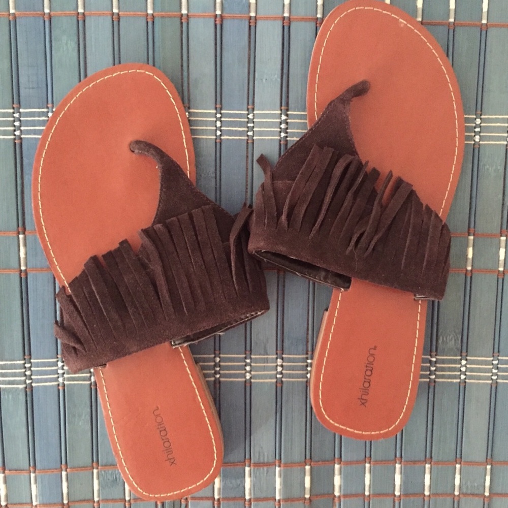 Fringe Sandals